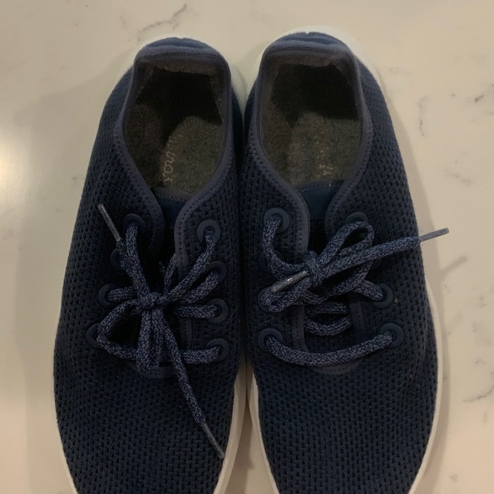 Allbirds Dark Blue Knit Sneakers
